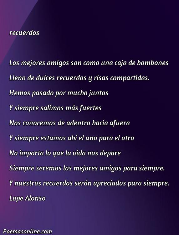 5 Mejores Poemas para Mejores Amigas Bonitos