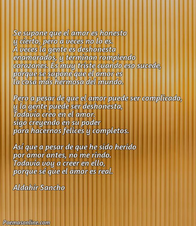 5 Mejores Poemas sobre Engaño en Amor